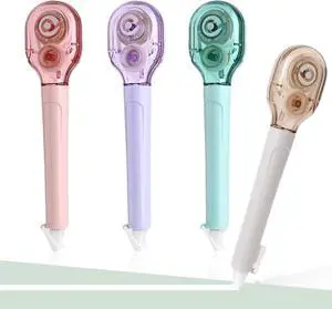 Temiary 4 Pcs White Correction Tape Pens, 6M/256" x 0.2" Smooth Pull Out Tape Pen, Easy to Use Applicator for Instant Corrections Back to School Office Supplies (Morandi) Temiary 4 Pcs White Correction Tape Pens, 6M/256" x 0.2" Smooth Pull Out Tape Pen, Easy to Use Applicator for Instant Corrections Back to School Office Supplies (Morandi)