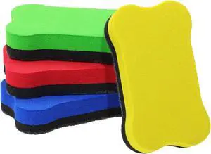 Whiteboard Eraser 8Pcs Assorted Color Small Magnetic Dry Eraser Chalkboard Cleaners Wiper for Classroom Office and Home (7 * 4cm, Little Bones) Whiteboard Eraser 8Pcs Assorted Color Small Magnetic Dry Eraser Chalkboard Cleaners Wiper for Classroom Office and Home (7 * 4cm, Little Bones)