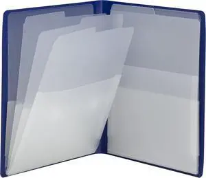 Smead Organized Up Multi Pocket Organizer, Eight Pockets, Letter Size, Dark Blue Smead Organized Up Multi Pocket Organizer, Eight Pockets, Letter Size, Dark Blue
