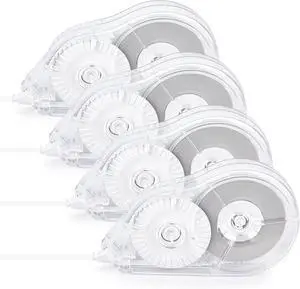 4 Pcs Correction Tape, 98.43 Ft, Tear-Resistant 4 Pcs Correction Tape, 98.43 Ft, Tear-Resistant