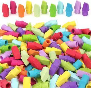 ZZTX 120 Pack Pencil Top Erasers 11 Assorted Colors ZZTX 120 Pack Pencil Top Erasers 11 Assorted Colors