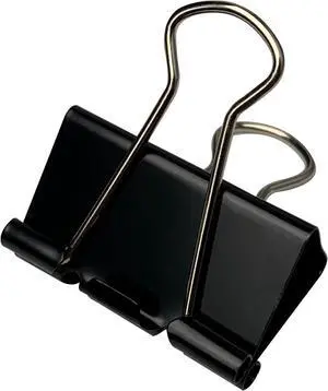 Ykimok 40Pcs Medium Binder Clips, 1.25 inch(32mm), Paper Clamps Medium Size for Office Supplies, Black Ykimok 40Pcs Medium Binder Clips, 1.25 inch(32mm), Paper Clamps Medium Size for Office Supplies, Black
