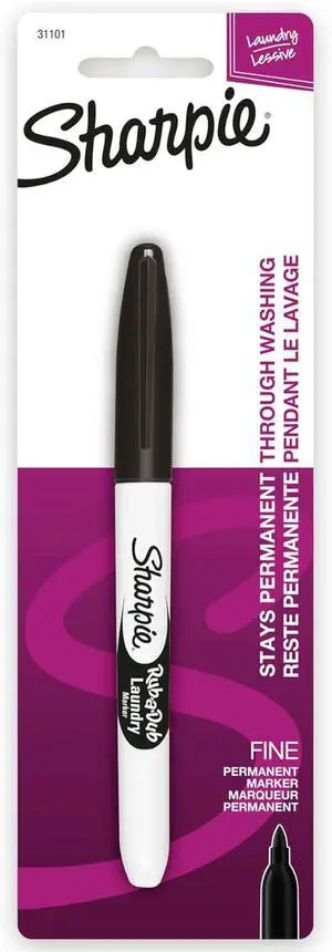 Sharpie Rub-A-Dub Permanent Laundry Marker Fine Black - Pack of 1 Sharpie Rub-A-Dub Permanent Laundry Marker Fine Black - Pack of 1