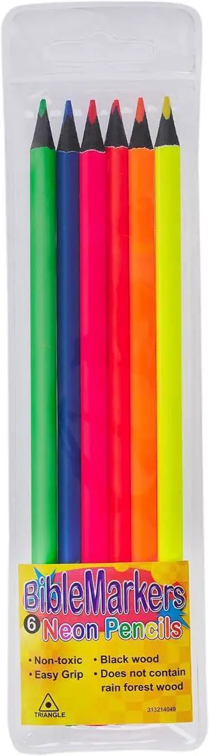 Christian Art Gifts Gel Bible Highlighters, Pack of 6 Assorted Colors Christian Art Gifts Gel Bible Highlighters, Pack of 6 Assorted Colors