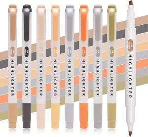 Pastel Highlighters Set, 8 Pack Highlighters Assorted Colors Pastel Highlighters Set, 8 Pack Highlighters Assorted Colors