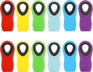 12 Pack Chip Clips Bag Clip, Magnetic Food Clip for Chips, Bread, Snacks, Kitchen, Refrigerator, Clothes Pins Multicolor 12 Pack Chip Clips Bag Clip, Magnetic Food Clip for Chips, Bread, Snacks, Kitchen, Refrigerator, Clothes Pins Multicolor