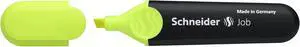 Schneider Highlighter Job Pen, refillable, Yellow Schneider Highlighter Job Pen, refillable, Yellow