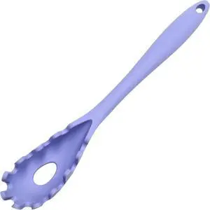 Chef Craft Premium Silicone Spaghetti/Pasta Fork, 11.5 inch, Pastel Blue Chef Craft Premium Silicone Spaghetti/Pasta Fork, 11.5 inch, Pastel Blue
