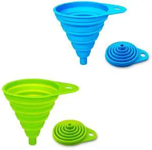 Collapsible Funnel for Water Bottle Liquid Transfer Collapsible Funnel for Water Bottle Liquid Transfer
