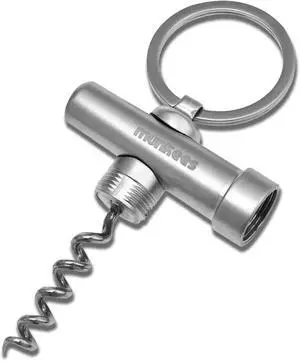 Munkees Mini Keychain Corkscrew Tool, Small Key Ring Wine Opener, Emergency Travel Cork Wine Opener, Portable Backpack Camping Kit, Wine Enthusiasts, Waiters, Bartenders, Bottle Opener Gift Set Munkees Mini Keychain Corkscrew Tool, Small Key Ring Wine Opener, Emergency Travel Cork Wine Opener, Portable Backpack Camping Kit, Wine Enthusiasts, Waiters, Bartenders, Bottle Opener Gift Set