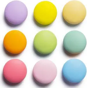 SUNURS 9 Pack Matte Morandi Refrigerator Magnets Decorative Fridge Magnets SUNURS 9 Pack Matte Morandi Refrigerator Magnets Decorative Fridge Magnets