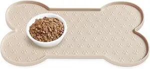Dog Food Mat Anti-Slip Silicone Dog Bowl Mat Thicker Pet Placemat Waterproof Cat Feeder Pad with Raised Edge Puppy Kitten Feeding Mats Suitable Small Medium-Sized Dogs Cats Eating Tray Dog Food Mat Anti-Slip Silicone Dog Bowl Mat Thicker Pet Placemat Waterproof Cat Feeder Pad with Raised Edge Puppy Kitten Feeding Mats Suitable Small Medium-Sized Dogs Cats Eating Tray