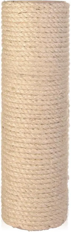 Replacement Sisal Post for Cat Scratching Posts, Backup Scratcher for Indoor Cat Furniture, Trees and Towers, 3.5 in x 11.8 in (9 x 30 cm) Replacement Sisal Post for Cat Scratching Posts, Backup Scratcher for Indoor Cat Furniture, Trees and Towers, 3.5 in x 11.8 in (9 x 30 cm)