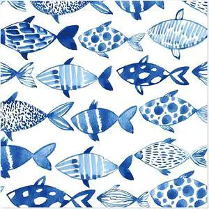 40Pcs Ocean Fish Paper Napkins Watercolor Sea Ocean Luncheon Napkins Nautical Fishes Disposable Party Napkin Blue Fish Decorative Dinner Paper Napkin for Fishing Beach Home Restaurant Kitchen Supplies 40Pcs Ocean Fish Paper Napkins Watercolor Sea Ocean Luncheon Napkins Nautical Fishes Disposable Party Napkin Blue Fish Decorative Dinner Paper Napkin for Fishing Beach Home Restaurant Kitchen Supplies
