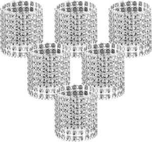 50pcs Napkin Rings, Silver Napkin Rings Buckles | Napkin Rings for Table Decorations, Wedding, Dinner, Party, DIY Decoration 50pcs Napkin Rings, Silver Napkin Rings Buckles | Napkin Rings for Table Decorations, Wedding, Dinner, Party, DIY Decoration