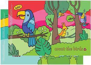 ® Story Mat, BPA Free Disposable Placemats for Kids, 18 Pack, 2 Designs ® Story Mat, BPA Free Disposable Placemats for Kids, 18 Pack, 2 Designs