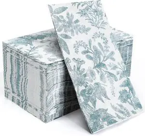 100 pack Floral Disposable Bathroom NapkinsPaper Napkins Decorativepaper hand towels for bathroomDessert Napkins Folded 7.8 x 4.3 Inches Disposable Napkins for Dinner Baby Shower 100 pack Floral Disposable Bathroom NapkinsPaper Napkins Decorativepaper hand towels for bathroomDessert Napkins Folded 7.8 x 4.3 Inches Disposable Napkins for Dinner Baby Shower