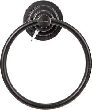 Oil Rubbed Bronze, Drill Free Vacuum Suction Cup Towel Ring Oil Rubbed Bronze, Drill Free Vacuum Suction Cup Towel Ring