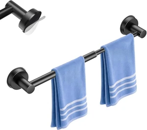 Adjustable Suction Cup Towel Bar Towel Racks for Bathroom 14.6-24" Adjustable Suction Cup Towel Bar Towel Racks for Bathroom 14.6-24"