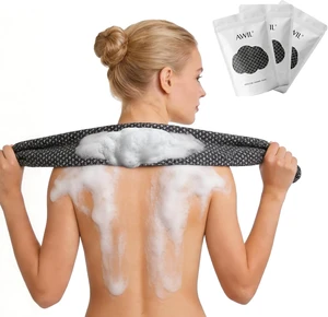 2-in-1 Washcloth for Gentle Skin Care, Dual-Sided Exfoliating Body Scrubber 2-in-1 Washcloth for Gentle Skin Care, Dual-Sided Exfoliating Body Scrubber