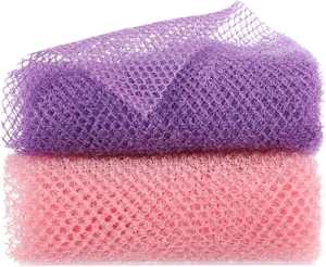 African Net Sponge Authentic Exfoliating Body Scrubber Mesh African Net Sponge Authentic Exfoliating Body Scrubber Mesh