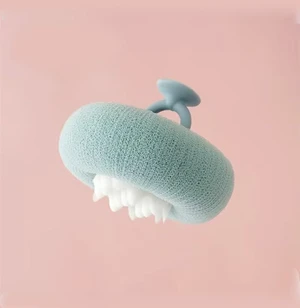 Bathing Accessories, Bath Loofah Sponge for Women and Men, Sunflower Exfoliating Body Scrubber, Blue Suction Cup Soft Bath Ball Bathing Accessories, Bath Loofah Sponge for Women and Men, Sunflower Exfoliating Body Scrubber, Blue Suction Cup Soft Bath Ball