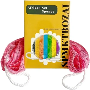 Authentic African Net Sponge Exfoliating Bath Loofah Back Scrubber for Shower Authentic African Net Sponge Exfoliating Bath Loofah Back Scrubber for Shower