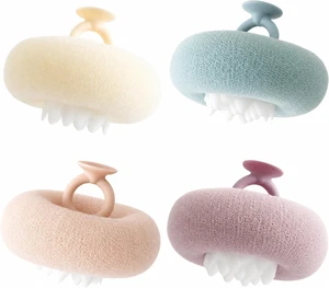 Super Soft Sunflower Suction Cup Bath Sponge Ball for Body Cleaning Super Soft Sunflower Suction Cup Bath Sponge Ball for Body Cleaning
