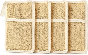 Ideal for Shower and Travel, Premium Exfoliating Mesh Pouch for Rich Lather, Natural Loofah Soap Saver Bag Ideal for Shower and Travel, Premium Exfoliating Mesh Pouch for Rich Lather, Natural Loofah Soap Saver Bag