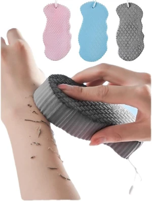 Skin Friendly and Reusable for Adults Children and Pregnant Women, 3D Super Soft Body Scrubber, 3 Pcs Magic Exfoliating Bath Sponge Skin Friendly and Reusable for Adults Children and Pregnant Women, 3D Super Soft Body Scrubber, 3 Pcs Magic Exfoliating Bath Sponge