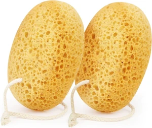 Suitable for Sensitive and Dry Skin, Soft Loofah for Gentle Exfoliation & Deep Cleansing, Foam Bath Sponge Set Suitable for Sensitive and Dry Skin, Soft Loofah for Gentle Exfoliation & Deep Cleansing, Foam Bath Sponge Set