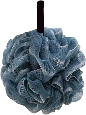 Men Women Bathing Accessories, Darkblue Bath Shower Loofah Sponge Men Women Bathing Accessories, Darkblue Bath Shower Loofah Sponge