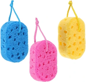 Reusable Body Sponges for Women Men Washing Scrubber, Shower Pouf Cleaning Loofahs Sponges for Bodys, Exfoliating Bath Sponge, Sponge Loofah Body Scrubber Reusable Body Sponges for Women Men Washing Scrubber, Shower Pouf Cleaning Loofahs Sponges for Bodys, Exfoliating Bath Sponge, Sponge Loofah Body Scrubber