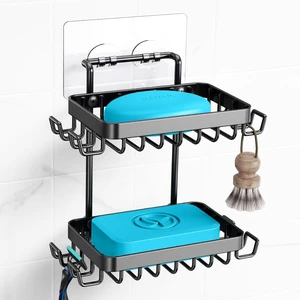 Self-Adhesive Shower Bar Soap Rack, Wall-Mounted Soap Dish Self-Adhesive Shower Bar Soap Rack, Wall-Mounted Soap Dish
