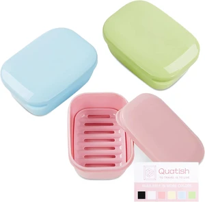 Leakproof Portable Soap Box Container with Lid for Travel Camping Gym Leakproof Portable Soap Box Container with Lid for Travel Camping Gym