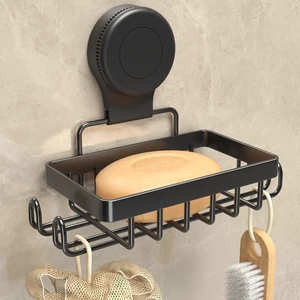 Rustproof Sponge Holder Tray, Wall Mounted Shampoo Rack for Shower and Kitchen, Stainless Steel Suction Cup Soap Dish with Drain Rustproof Sponge Holder Tray, Wall Mounted Shampoo Rack for Shower and Kitchen, Stainless Steel Suction Cup Soap Dish with Drain