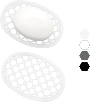 Self-Draining Bar Soap Holder for Bathroom Sink and Shower Shelf, Double Pack Non-Slip Silicone Soap Dish with Drainage Holes Self-Draining Bar Soap Holder for Bathroom Sink and Shower Shelf, Double Pack Non-Slip Silicone Soap Dish with Drainage Holes