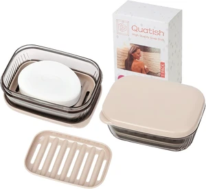 Leakproof Portable Bar Soap Dish Case for Travel Shower Gym Dorm Bathroom Leakproof Portable Bar Soap Dish Case for Travel Shower Gym Dorm Bathroom