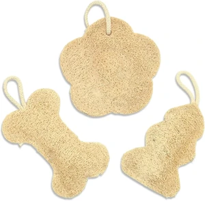 Suitable for All Hand Sizes, Eco-Friendly Dye-Free Luffa Scrubber with Cute Cartoon Shapes, Plant-Based Natural Loofah Shower Sponge for Body Exfoliation Suitable for All Hand Sizes, Eco-Friendly Dye-Free Luffa Scrubber with Cute Cartoon Shapes, Plant-Based Natural Loofah Shower Sponge for Body Exfoliation