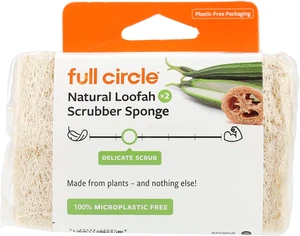 Natural Dish Scrubber, Eco-Friendly Plant-Based Loofah Sponges Natural Dish Scrubber, Eco-Friendly Plant-Based Loofah Sponges