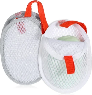Mesh Soap Saver Bag Loofah Pouch for Bar Soap Mesh Soap Saver Bag Loofah Pouch for Bar Soap