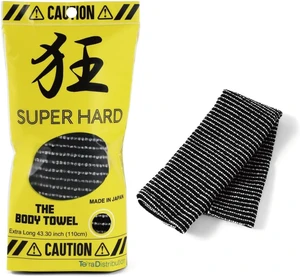 Body Loofah Washcloth, Japanese Made Long Exfoliating Back Scrub Towel for Rich Lather and Dead Skin Removal Body Loofah Washcloth, Japanese Made Long Exfoliating Back Scrub Towel for Rich Lather and Dead Skin Removal