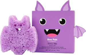 Spongelle Berry Bite Bat | Boo Pals Body Buffer Spongelle Berry Bite Bat | Boo Pals Body Buffer