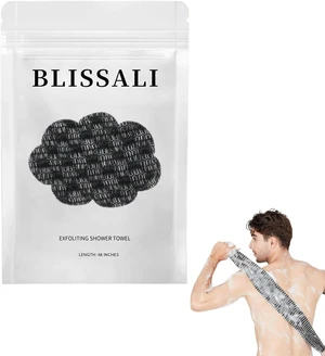 Dual-Texture Shower Towel for All Skin Types, Premium 2-Sided Exfoliating Body Scrubber Washcloth for Face and Skin Dual-Texture Shower Towel for All Skin Types, Premium 2-Sided Exfoliating Body Scrubber Washcloth for Face and Skin