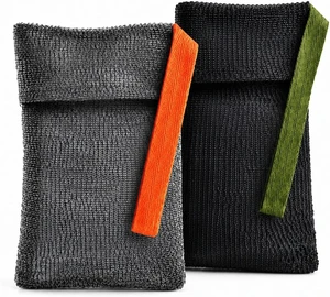 2 Pack, Exfoliating Bar Soap Holder Pouch Case 2 Pack, Exfoliating Bar Soap Holder Pouch Case