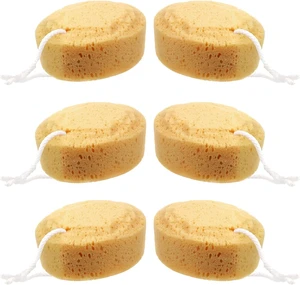 6 Pcs Foam Body Sponge for Bathing Soft and Deep Exfoliation 6 Pcs Foam Body Sponge for Bathing Soft and Deep Exfoliation