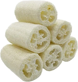 SPA Bath Scrubber to Remove Dead Skin, Natural Loofah Sponge Set for Body Exfoliation SPA Bath Scrubber to Remove Dead Skin, Natural Loofah Sponge Set for Body Exfoliation