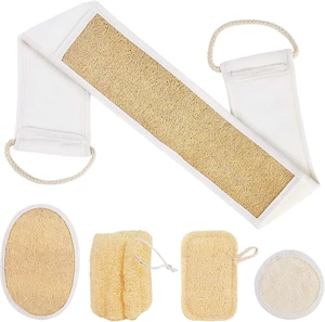Natural Loofah Exfoliating Body Back Scrubber Bath Shower Sponge Luffa Wash Tool for Women Men Face Body Dishes Cleaning Natural Loofah Exfoliating Body Back Scrubber Bath Shower Sponge Luffa Wash Tool for Women Men Face Body Dishes Cleaning