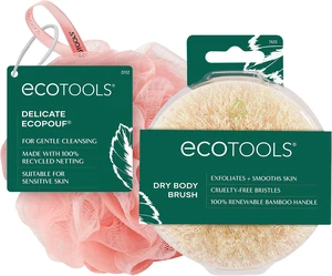 Dry Body Brush and Exfoliating Loofah Set Dry Body Brush and Exfoliating Loofah Set