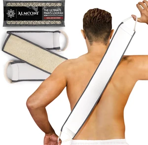 Loofah Sponge, Men's Back Scrubber for Shower Loofah Sponge, Men's Back Scrubber for Shower